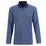 Men 's long-sleeved golf polo shirt with
