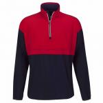 Men 's pullover with wind protection