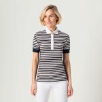 Ladies ' golf polo shirt with all-over