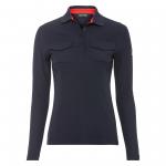 Ladies ' long-sleeved polo shirt for