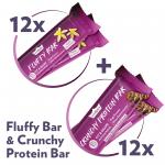 FLUFFY PROTEIN RIEGEL CRUNCHY PROTEIN BA...