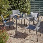 Bambrick 4 seater dining set