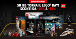 Su IBS Lego Day con sconti da -10%