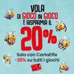 GIOCHI -20% CON CARTAEFFE