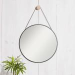 7.99 ROUND HANGING MIRROR