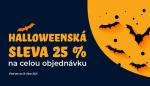 Halloweensk sleva 25 % na celou objedn