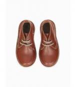 New In - Dark Tan Nappa Desert Boots