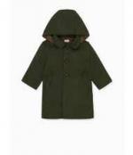 La Coqueta Unisex Loden Wool Coat In