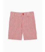 New In! Red Romo Boy Bermuda Shorts -