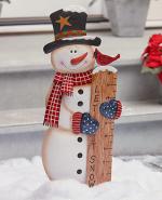 Only at $16.99 -This Snowman Snow Gauge