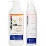 Ultrasun Family SPF30 & SPF50 Scalp