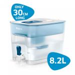 BRITA Flow Water Filter Tank, Blue/Clear