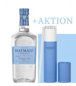 Hayman 's Gin 47 % & gratis Strohhalme