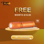 Free gift i3E Keychain Flashlight