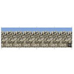 OLPRO Stone Wall 5 Pole Windbreak