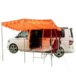 Retro Campervan Shade Canopy - Orange -