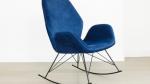 Lorna Modern Rocking Chair Blue -