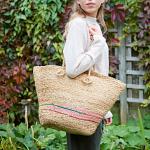 Large Natural Jute Tote Bag - Only