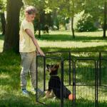 32 Foldable Heavy Duty Metal Dog Pen