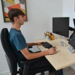 Positiv Plus High Back Black Office