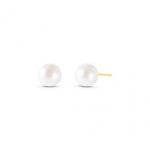 Save 9 on Pearl Stud Earrings 4ctw in