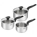 Half Price Tefal Primary 3-Piece Saucepa...