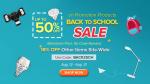 Up to 50% Off Back to School Sale