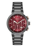 BOSS One Watch - Grey/Burgundy - Was