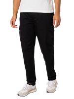 Replay Box Logo Cargo Trousers - Black -