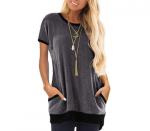 Women 's Slouchy Pocket Tee For: $13.99