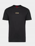 36% OFF HUGO DURNED CENTRAL LOGO T-SHIRT