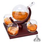 10% OFF Whiskey Decanter Globe Set