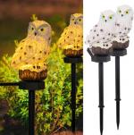 69% OFF Solar LED Owl Stake Light