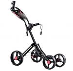 Folding 4-Wheel Golf Bag Cart with