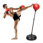 Boxing Punching Bag with Height Adjustab...