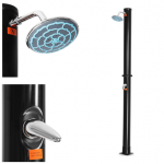 7.2-Foot Solar Heated Outdoor Shower wit...