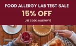 Food Allergy Lab Test Sale! Use Code