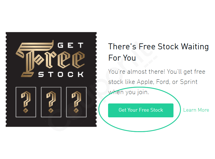 How to get a free share of stock at Robinhood