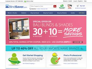 blindsaver coupon code