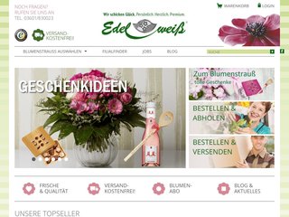 Blumenversand Edelweiss DE