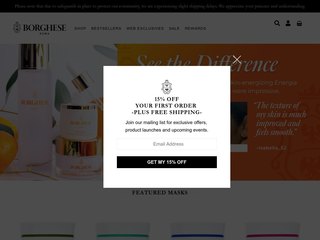borghese coupon code