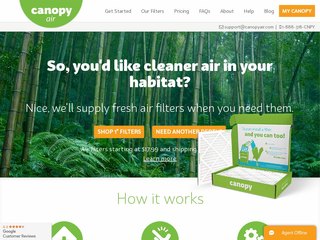 Canopy Air Filters
