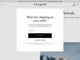 coachoutlet coupon code