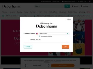 debenhams coupon code