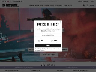 diesel coupon code