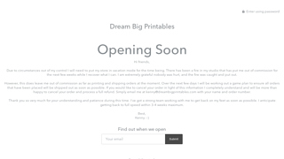 dreambigprintables coupon code