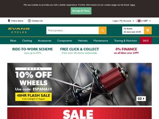 evanscycles coupon code