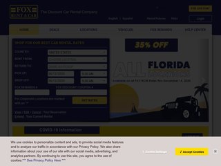 foxrentacar coupon code