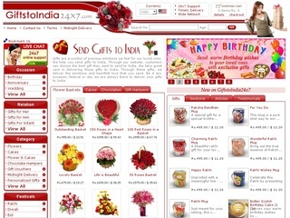 Gifts to india 24x7 discount coupon