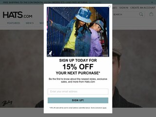 hats coupon code